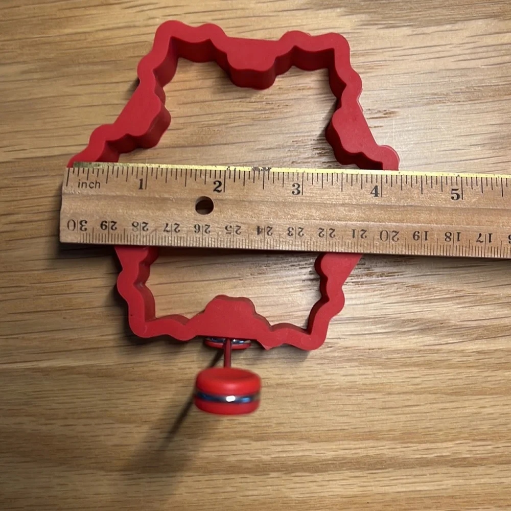 Snowflake and Gingerbread Man Silicon Pancake Mold - Holiday Christmas